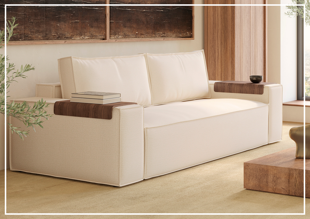 Innovation Living Newilla 2-Seater Fabric Sleeper Sofa
