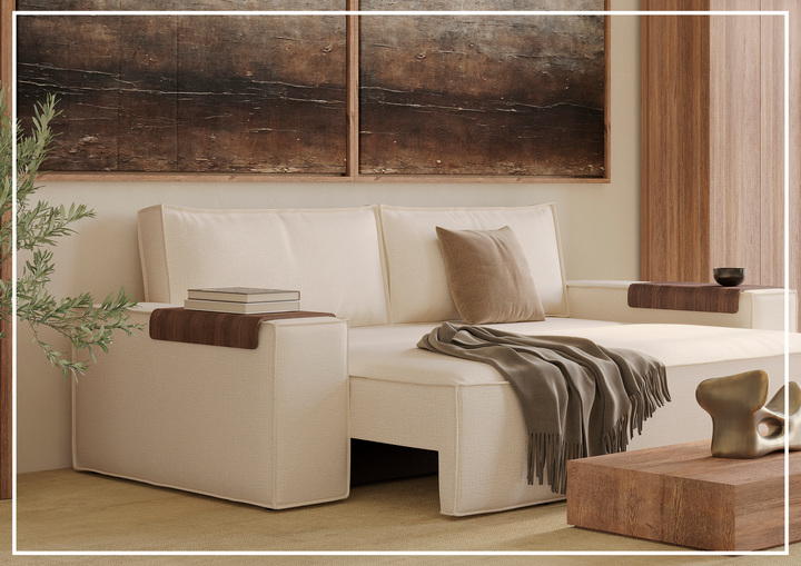 Innovation Living Newilla 2-Seater Fabric Sleeper Sofa