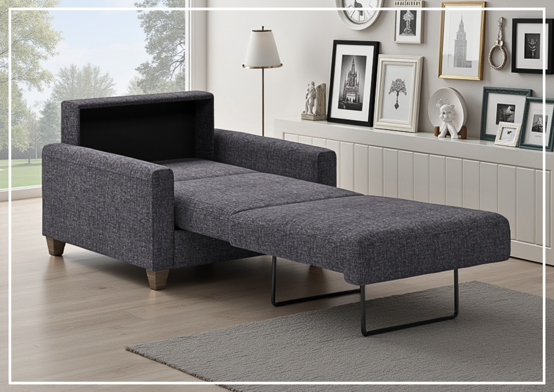 Nico Dual-Motion Sleeper Sofa | Nest Function | Foam Mattress | Luonto