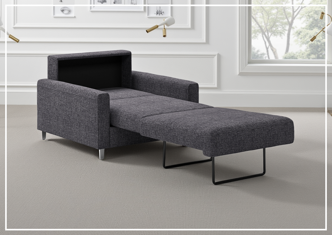 Nico Dual-Motion Sleeper Sofa | Nest Function | Foam Mattress | Luonto