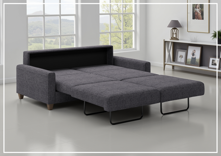 Nico Dual-Motion Sleeper Sofa | Nest Function | Foam Mattress | Luonto