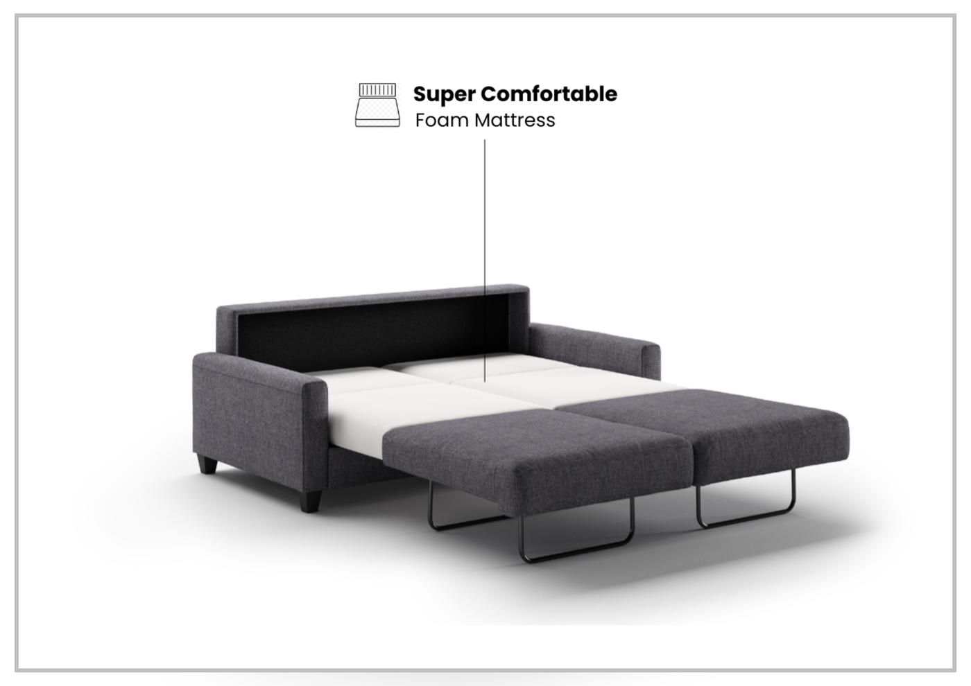 Luonto Nico Dual-Motion Sleeper Sofa with Nest Function