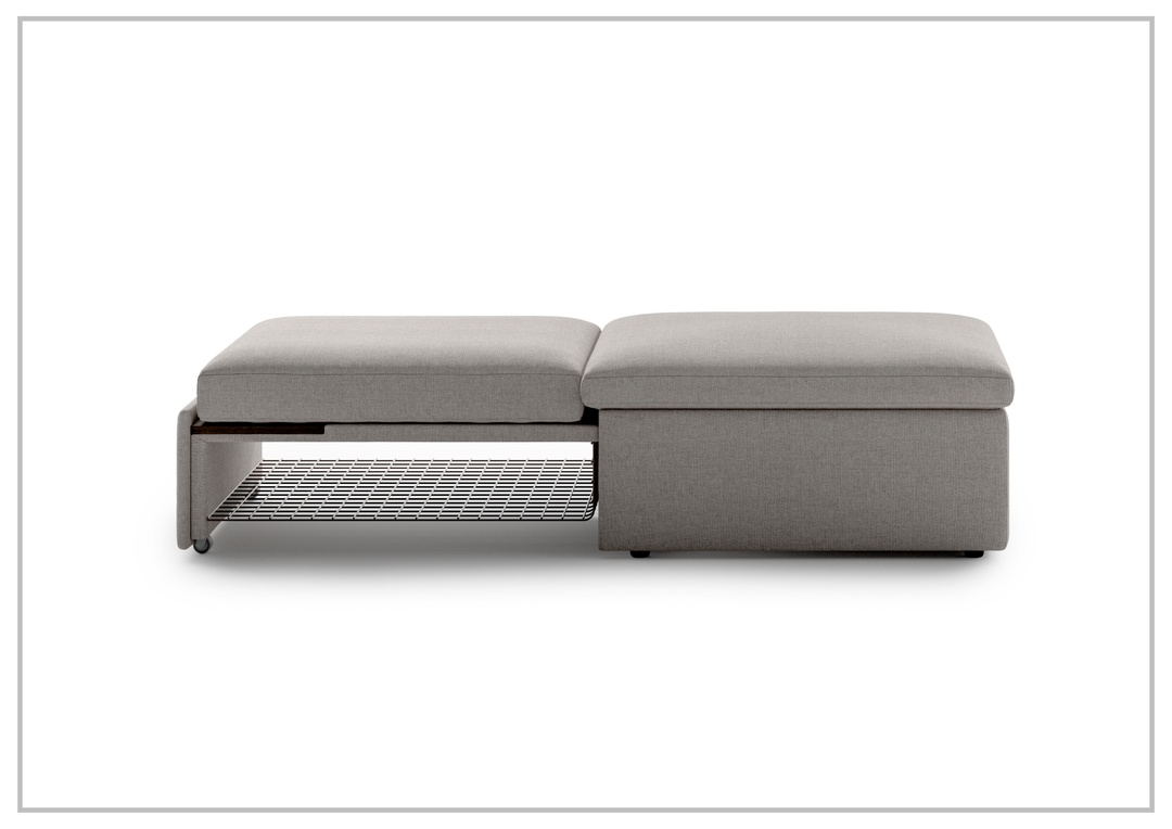 Luonto Otto Sleeper Ottoman In Cot Size With Drawer Function