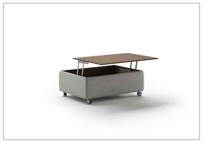 Luonto Functional Coffee Table with Casters-Jennihome