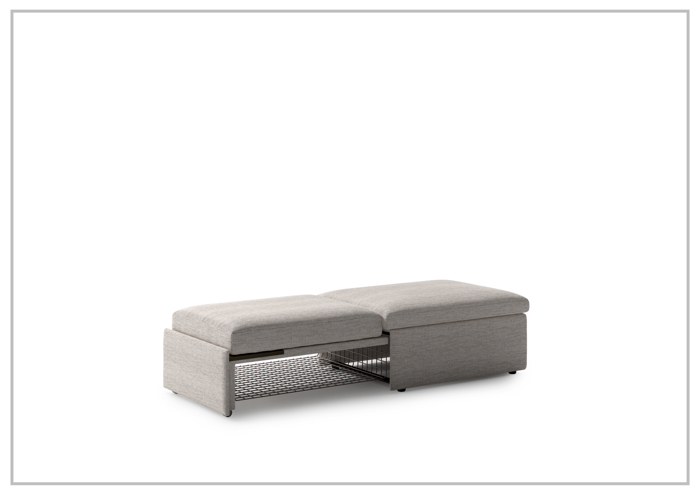 Luonto Otto Sleeper Ottoman In Cot Size With Drawer Function