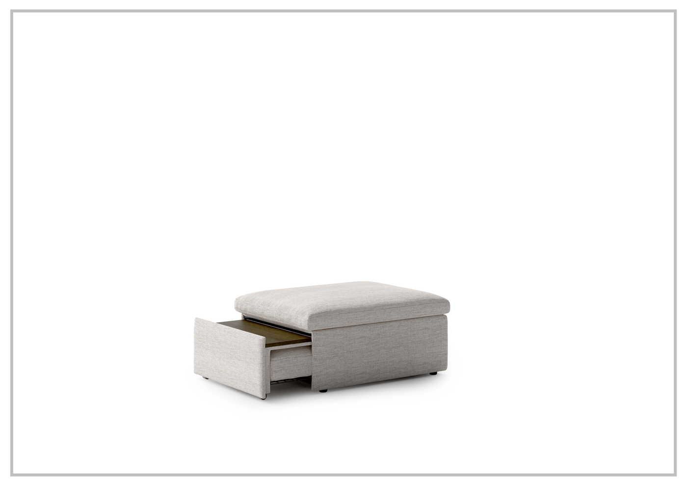 Luonto Otto Sleeper Ottoman In Cot Size With Drawer Function