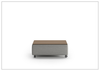 Luonto Functional Coffee Table with Casters-Jennihome