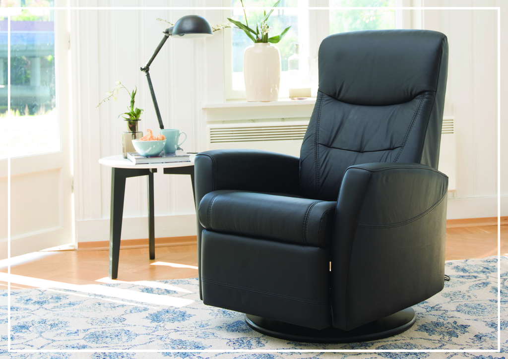 Fjords Oslo Power Reclining Swivel Chair