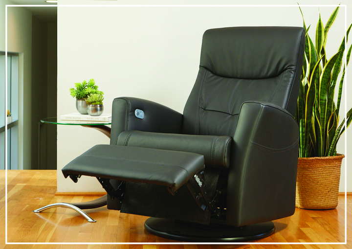 Fjords Oslo Power Reclining Swivel Chair