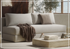 Osvald Two-Seater Fabric Sleeper Sofa Queen Sized Innovation Living