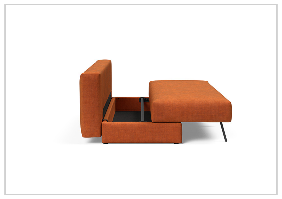 Osvald Two-Seater Fabric Sleeper Sofa Queen Sized Innovation Living