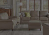 Laguna 2-Seater Leather Loveseat with Elegant Rolled Arms