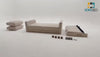 Nova Queen Sleeper Sofa | Fabric | Track Arms | Cloud Fold Mechanism | Gio Italia