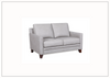 Gio Italia Samson 2-Seater Leather Sofa in Gray-Jennihome