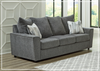 Gio Italia Silvano 3 Seater Fabric Sofa