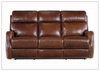 Hooker Furniture Harlan Leather Sofa with Zero Gravity Power Recliner-Jennihome