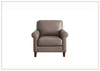 Laguna Leather Chair with Plush Memory Foam Cushions-Jennihome