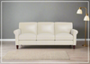 Laguna 3-Seater Leather Sofa with Elegant Rolled Arms-Jennihome