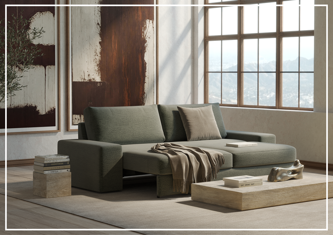 Vilander Full-Size Sofa Bed | Premium 9" Mattress | Innovation Living