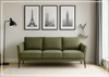 Viola Fabric Sofa | 3 Seater | Wenge Legs | Luonto-Jennihome