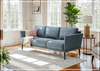 Viola Fabric Sofa | 3 Seater | Wenge Legs | Luonto-Jennihome
