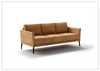 Viola Fabric Sofa | 3 Seater | Wenge Legs | Luonto-Jennihome