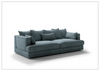 Vivian Stationary Twin Sofa Day Bed | Track Arms | Luonto-Jennihome