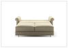 Willow Queen Fabric Sleeper | Hybrid Deluxe Mechanism | Rolled Arms | Luonto-Jennihome