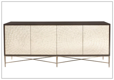 Bernhardt Adagio 82" Wide 3 Drawer Gmelina Solid Wood Buffet Table
