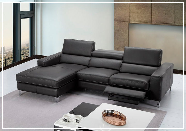 Zoticus Sectional Sofa With Power Reclining Footrest