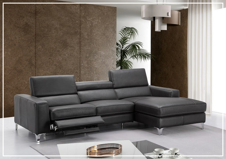 Zoticus Sectional Sofa With Power Reclining Footrest