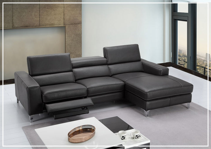 Zoticus Sectional Sofa With Power Reclining Footrest