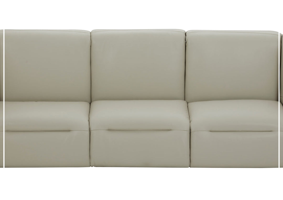 Picasso 6 Piece Italian Motion Reclining Sectional Sofa