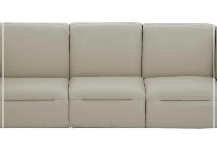 Picasso 6 Piece Italian Motion Reclining Sectional Sofa