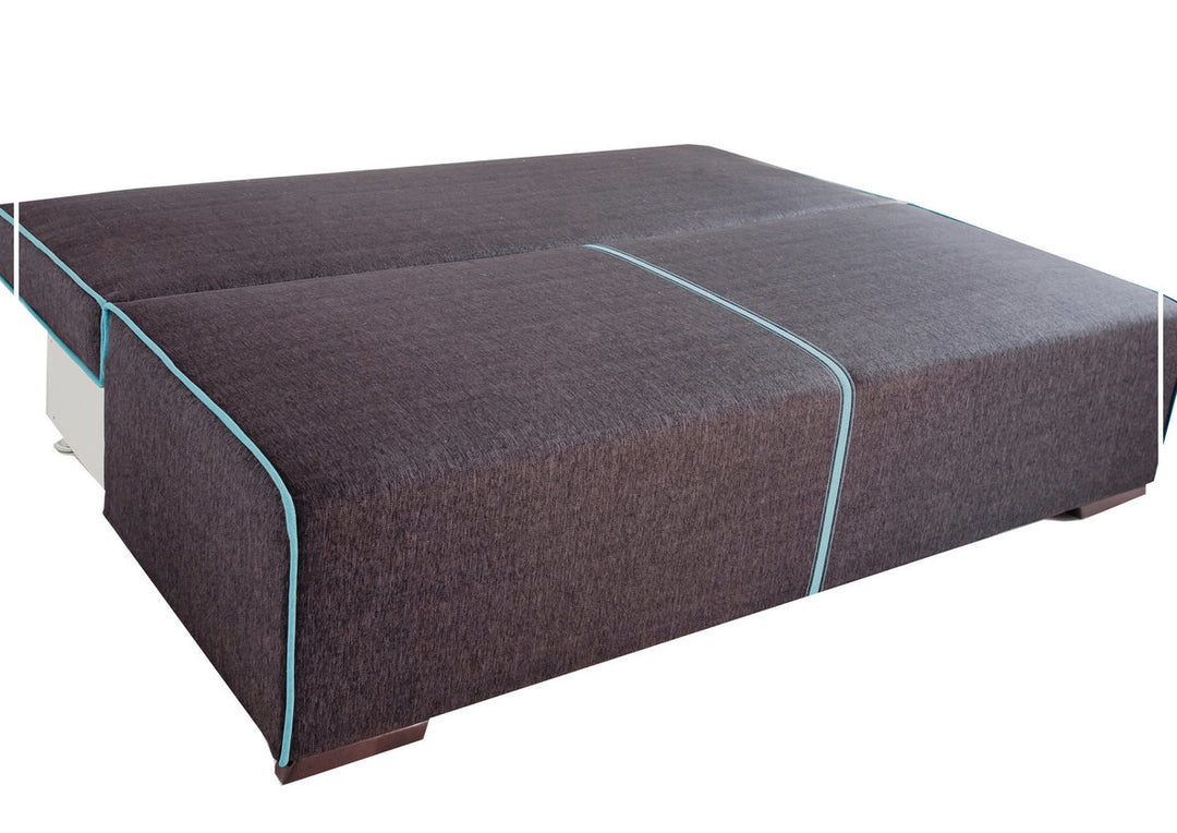 Grey Broadway Sofa Bed And Storage Set