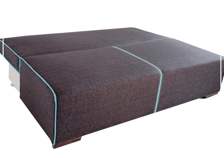 Grey Broadway Sofa Bed And Storage Set