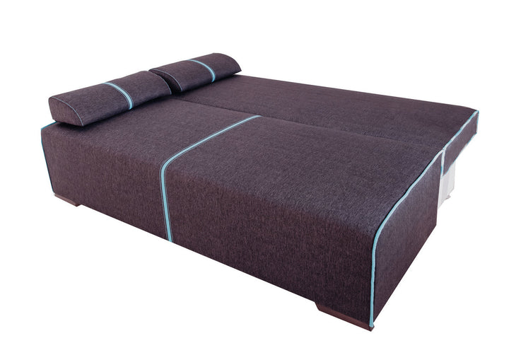 Grey Broadway Sofa Bed And Storage Set