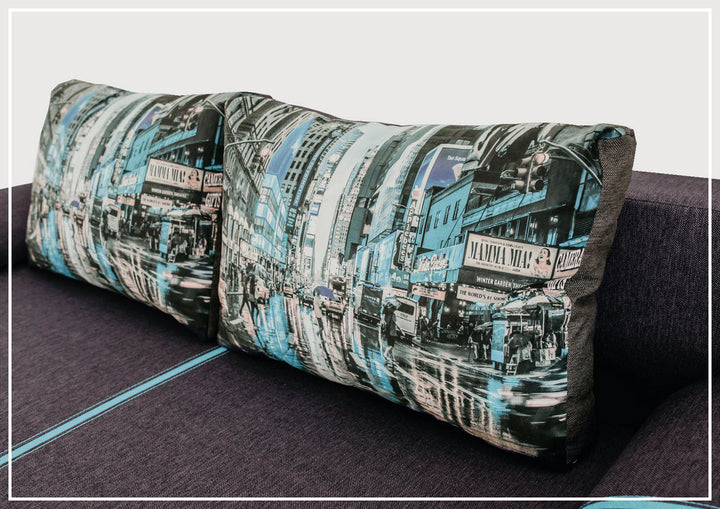 Grey Broadway Sofa Bed And Storage Set