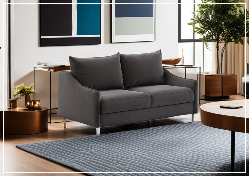 Luonto Ethos Fabric Queen Sleeper Sofa with Nest Mechanism