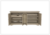 Marquesa 78.87'' Wide Buffet Table with Adjustable Shelves
