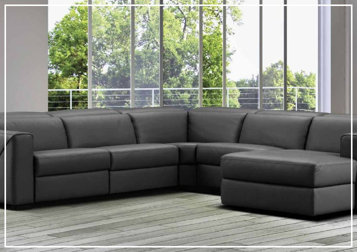Nicoletti Clio Leather Sectional