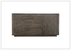 Payson 64'' Wide 3-Drawer Wooden Buffet in Sable Brown
