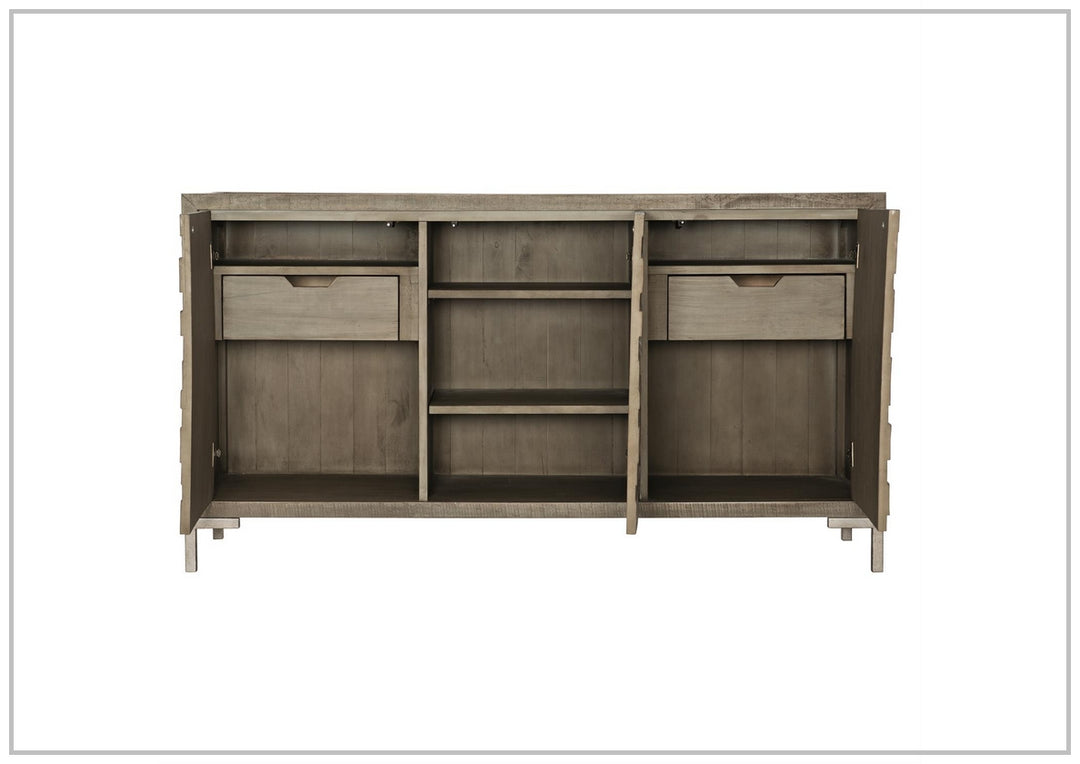 Bernhardt Loft Highland Park Shaw 64'' Wide Buffet with 2 Drawers