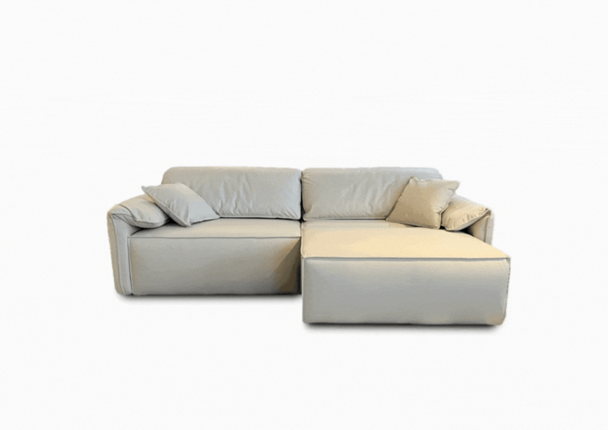 LuxeComfort Electric Power Lounge Sleeper Sofa With Remote
