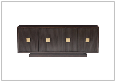 Bernhardt Boulevard 83.3'' Wide Buffet Table with Adjustable Shelves